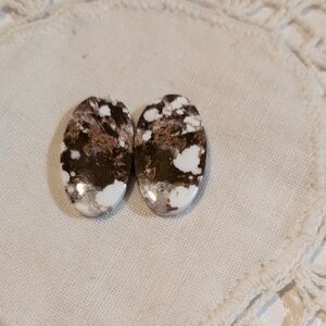 White Horse Magnesite Cabochons